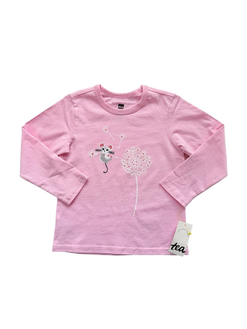 NWT Tea Collection Sweden Mouse Graphic Tee Size 3T